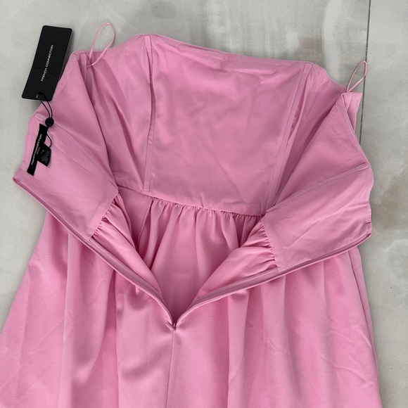 NWT FRENCH CONNECTION Whisper Strapless Peplum Dress PRICED TO SELL! - Picture 7 of 8